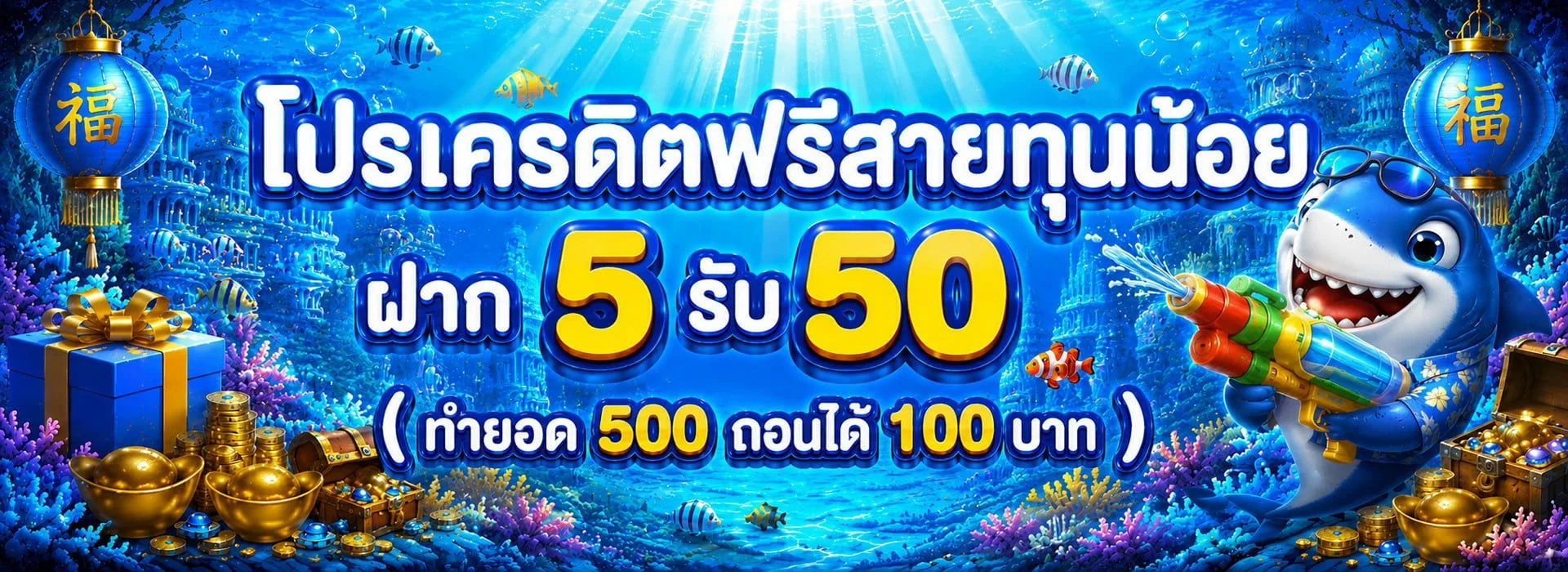 โปรโมชั่นและเครดิตฟรี MF168 สำหรับสมาชิกใหม่